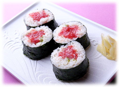 We invite you to try our Tekka-maki Sushi Rolls